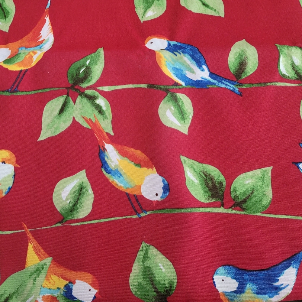 Home Decor Screenprint Fabric by Berkshire Home Birds